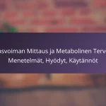 Ajan Hallinta Ja Metabolinen Terveys: Menetelmät, Hyödyt, Käytännöt