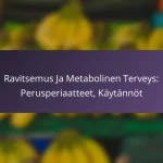 Kolesterolin Mittaus ja Metabolinen Terveys: Merkitys, Suositukset, Käytännöt
