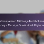 Mielenterveyden Mittarit ja Metabolinen Terveys: Merkitys, Seuranta, Käytännöt